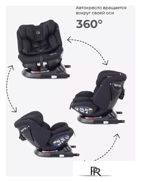 Детское автокресло Rant Nitro Isofix UB619 (черный) - Изображение №4 — Интернет-магазин ПроЗаказ