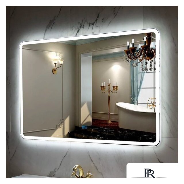  Пекам Зеркало Marta 1 80x60 marta1-80x60sp (с подсветкой, подогревом и сенсором на прикосновение) - Изображение №11 — Интернет-магазин ПроЗаказ