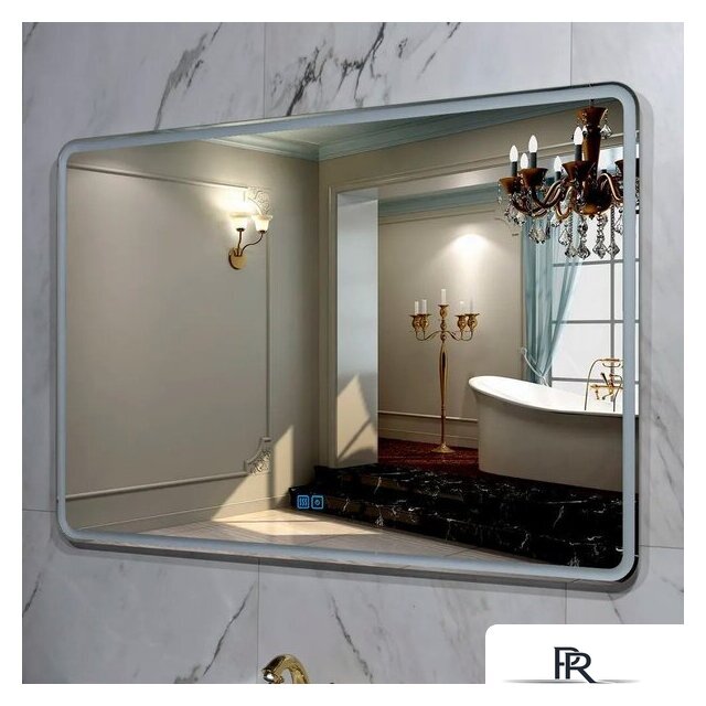  Пекам Зеркало Marta 1 80x60 marta1-80x60sp (с подсветкой, подогревом и сенсором на прикосновение) - Изображение №9 — Интернет-магазин ПроЗаказ