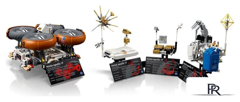 Конструктор LEGO Technic 42182 Лунный вездеход НАСА «Аполлон» - Изображение №8 — Интернет-магазин ПроЗаказ