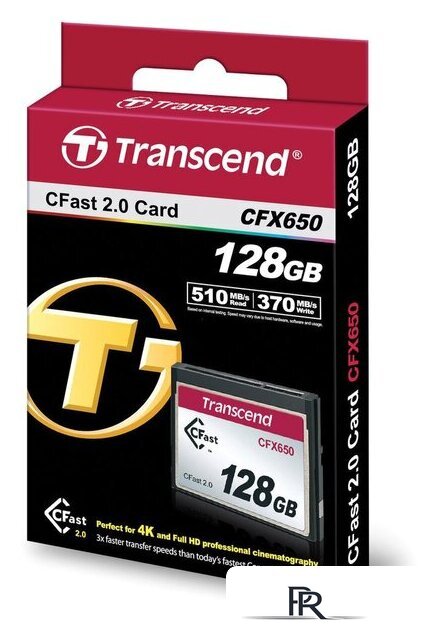 Карта памяти Transcend CFX650 CompactFlash 128GB - Изображение №2 — Интернет-магазин ПроЗаказ