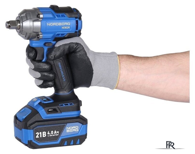 Гайковерт Nordberg NE802K (с 2-мя АКБ, кейс) - Изображение №6 — Интернет-магазин ПроЗаказ