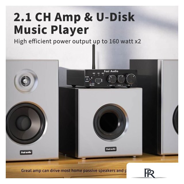 Усилитель мощности Fosi Audio BL20C (24V) - Изображение №4 — Интернет-магазин ПроЗаказ