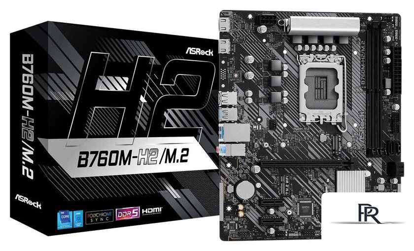 Материнская плата ASRock B760M-H2/M.2 - Изображение №2 — Интернет-магазин ПроЗаказ