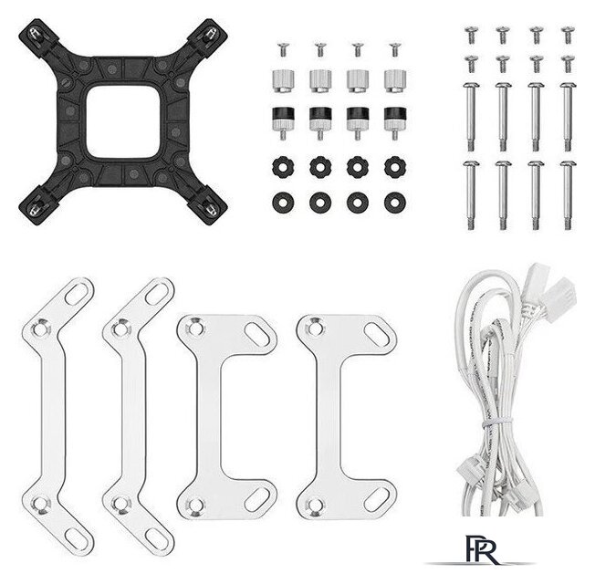 Система жидкостного охлаждения для процессора DeepCool LM240 WH R-LM240-WHDMMC-1 - Изображение №5 — Интернет-магазин ПроЗаказ