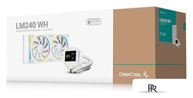 Система жидкостного охлаждения для процессора DeepCool LM240 WH R-LM240-WHDMMC-1 - Изображение №6 — Интернет-магазин ПроЗаказ