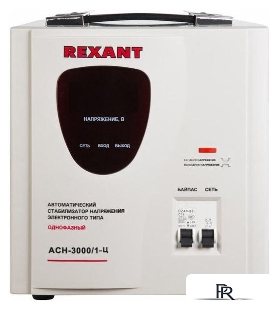 Стабилизатор напряжения Rexant AСН-3 000/1-Ц - Изображение №2 — Интернет-магазин ПроЗаказ