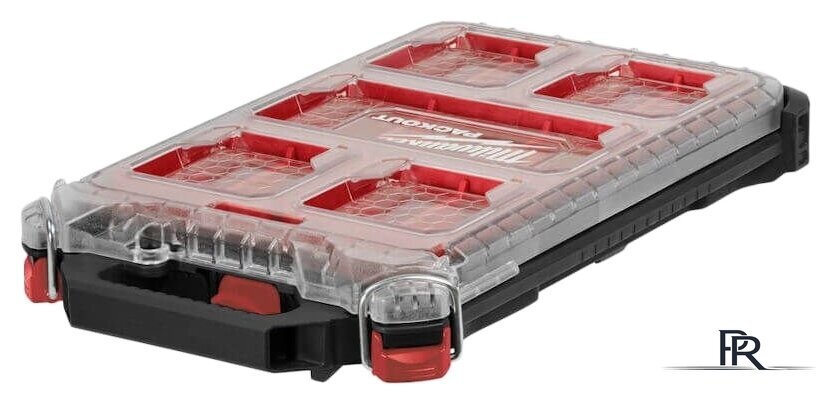 Органайзер Milwaukee Packout Compact Slim Organiser 4932471065 - Изображение №1 — Интернет-магазин ПроЗаказ