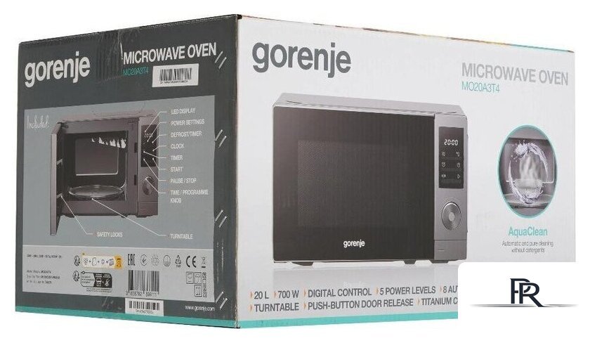Микроволновая печь Gorenje MO20A3T4 - Изображение №8 — Интернет-магазин ПроЗаказ