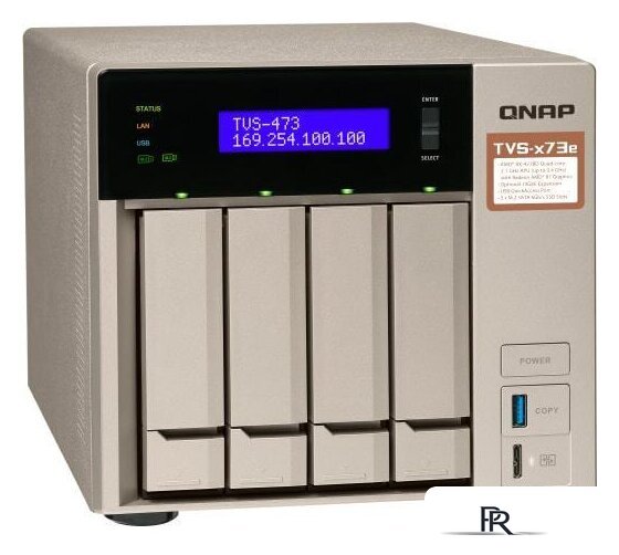 Сетевой накопитель QNAP TVS-473E-8G - Изображение №2 — Интернет-магазин ПроЗаказ