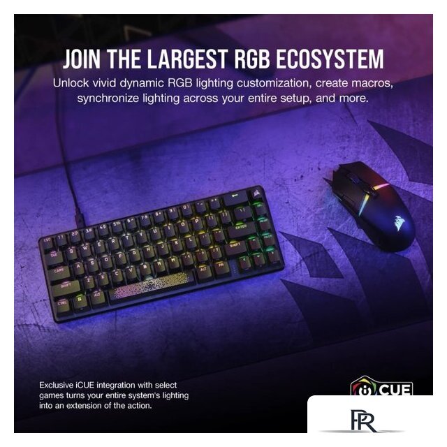 Клавиатура Corsair K65 Pro Mini (Corsair OPX, нет кириллицы) - Изображение №9 — Интернет-магазин ПроЗаказ
