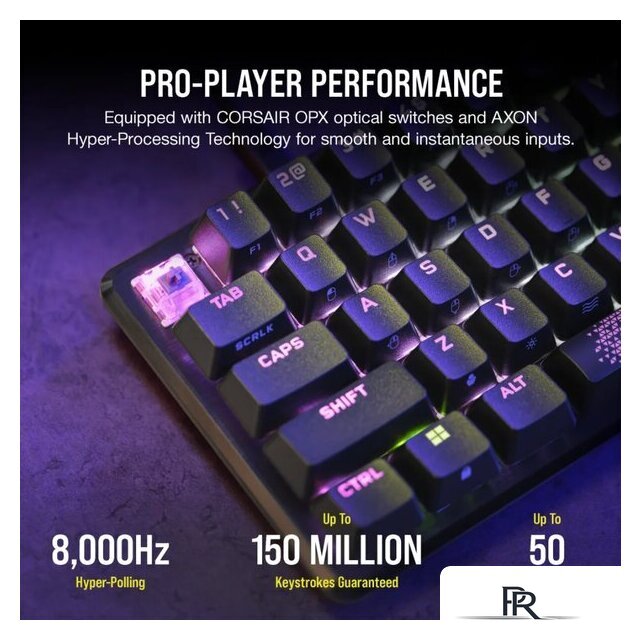 Клавиатура Corsair K65 Pro Mini (Corsair OPX, нет кириллицы) - Изображение №11 — Интернет-магазин ПроЗаказ