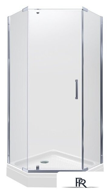 Душевой уголок Triton Дека 100x100 (хром, с поддоном) - Изображение №1 — Интернет-магазин ПроЗаказ