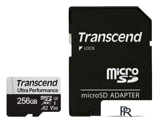 Карта памяти Transcend microSDXC 340S 256GB (с адаптером) - Изображение №1 — Интернет-магазин ПроЗаказ