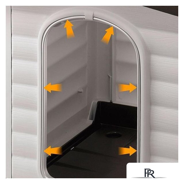 Будка Ferplast Dogvilla 70 87253099 - Изображение №6 — Интернет-магазин ПроЗаказ
