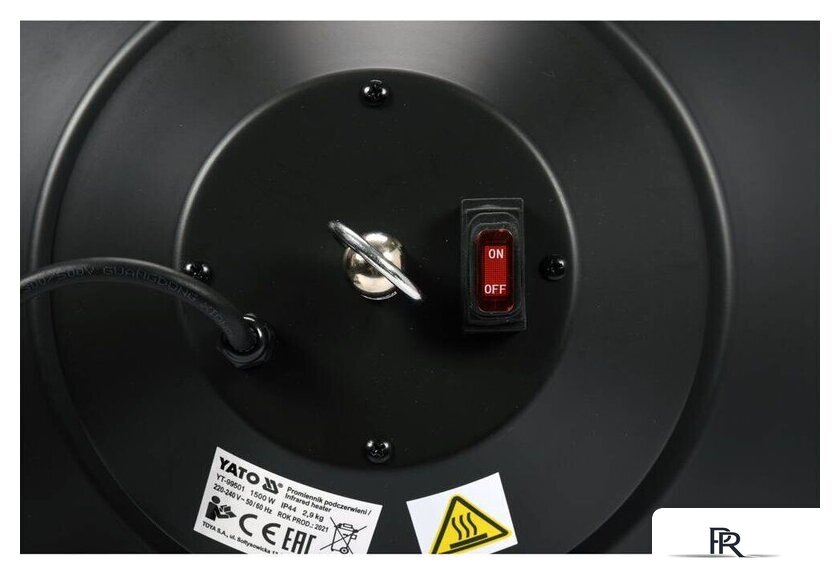 Инфракрасный обогреватель Yato YT-99501 - Изображение №4 — Интернет-магазин ПроЗаказ