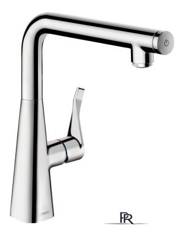 Смеситель Hansgrohe Metris Select 14847000 (хром) - Изображение №1 — Интернет-магазин ПроЗаказ