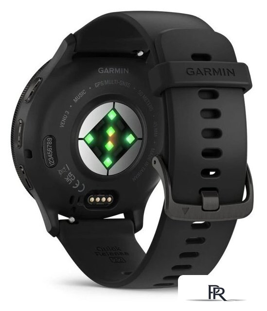 Умные часы Garmin Venu 3 (черный, с силиконовым ремешком) - Изображение №6 — Интернет-магазин ПроЗаказ