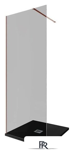 Душевая стенка Allen Brau Infinity 3.21018.60.T 323810 (медь браш) - Изображение №2 — Интернет-магазин ПроЗаказ
