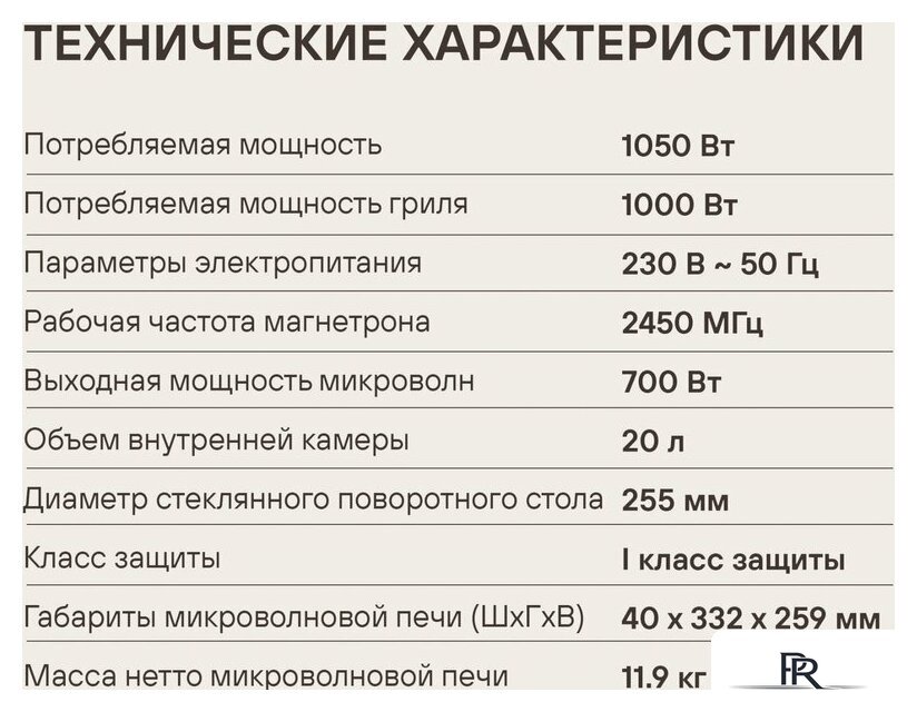 Микроволновая печь Rondell RDE‑MW203 - Изображение №15 — Интернет-магазин ПроЗаказ