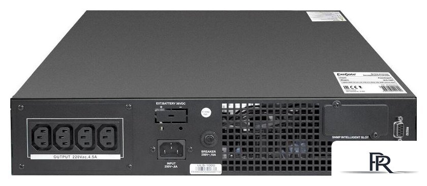 Источник бесперебойного питания ExeGate PowerExpert ULS-1000.LCD.AVR.C13.USB.RS232.SNMP.2U - Изображение №5 — Интернет-магазин ПроЗаказ