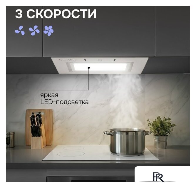 Кухонная вытяжка Zigmund & Shtain K 172.5 W - Изображение №6 — Интернет-магазин ПроЗаказ
