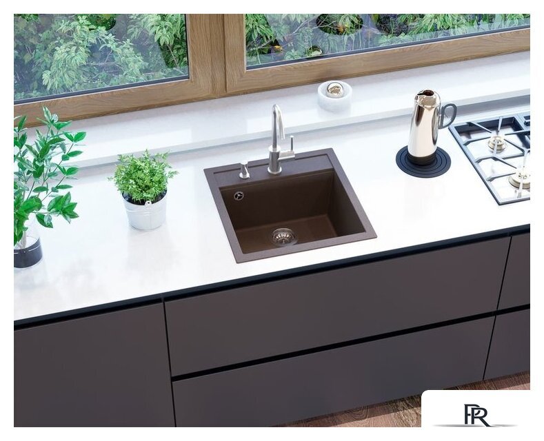 Кухонная мойка Aquasanita Tesa SQT100W (beige 110) - Изображение №13 — Интернет-магазин ПроЗаказ