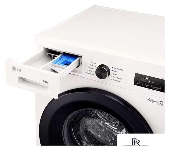 Стирально-сушильная машина LG F2Y2VG6W - Изображение №6 — Интернет-магазин ПроЗаказ