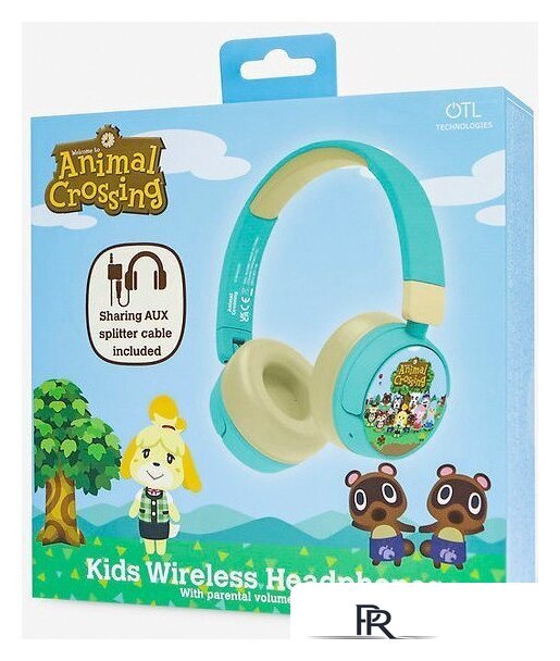 Наушники OTL Technologies Nintendo Animal Crossing Kids Wireless AC0998 - Изображение №12 — Интернет-магазин ПроЗаказ