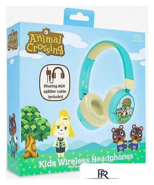 Наушники OTL Technologies Nintendo Animal Crossing Kids Wireless AC0998 - Изображение №11 — Интернет-магазин ПроЗаказ