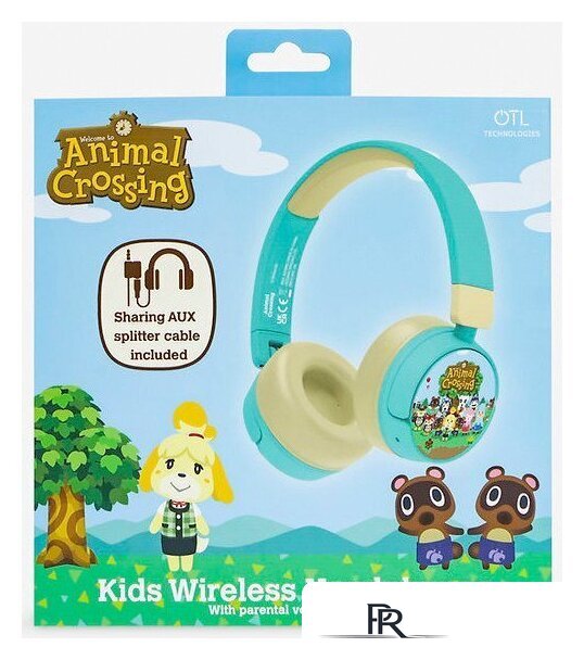 Наушники OTL Technologies Nintendo Animal Crossing Kids Wireless AC0998 - Изображение №10 — Интернет-магазин ПроЗаказ