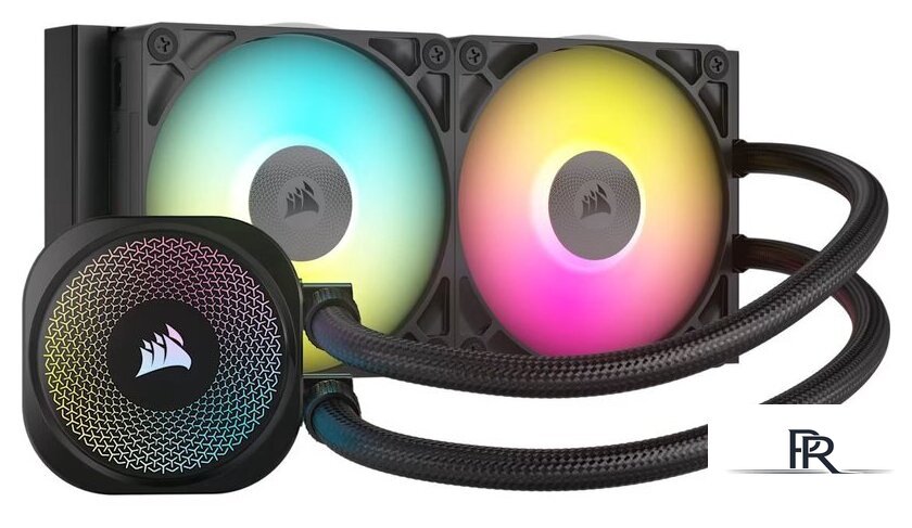 Система жидкостного охлаждения для процессора Corsair iCUE LINK TITAN 240 RX RGB CW-9061016-WW - Изображение №1 — Интернет-магазин ПроЗаказ