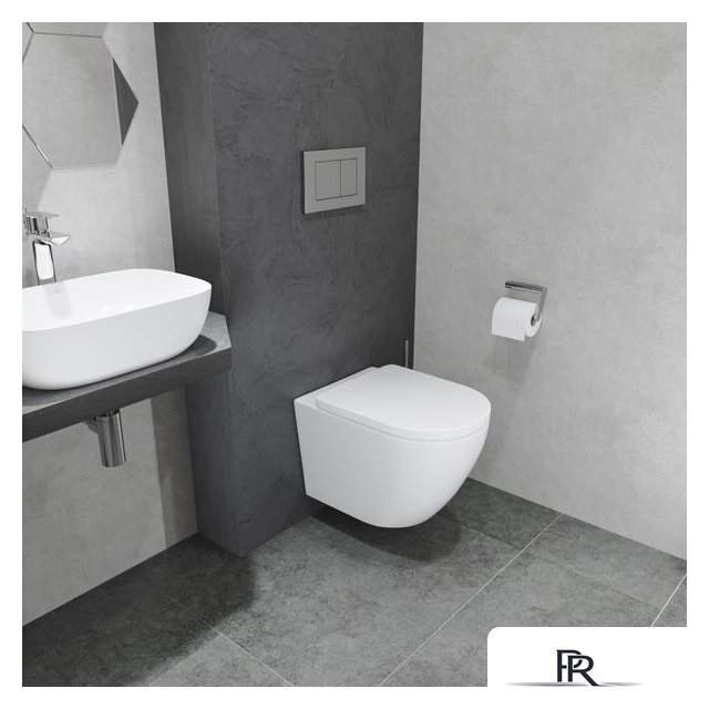 Унитаз подвесной Lauter Vortex 2110830 + GROHE Rapid SL 39504000 с кнопкой (округлая, хром) - Изображение №20 — Интернет-магазин ПроЗаказ