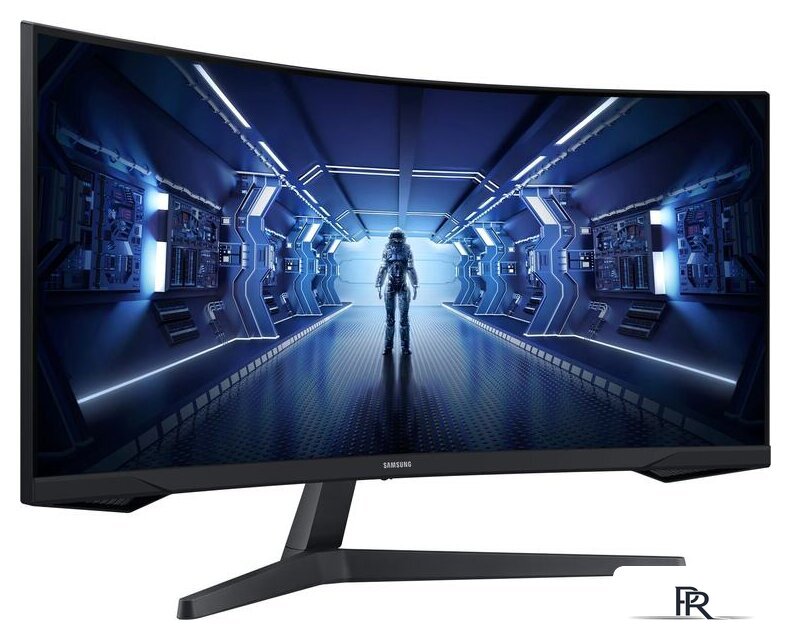 Игровой монитор Samsung Odyssey G5 LC34G55TWWIXCI - Изображение №2 — Интернет-магазин ПроЗаказ