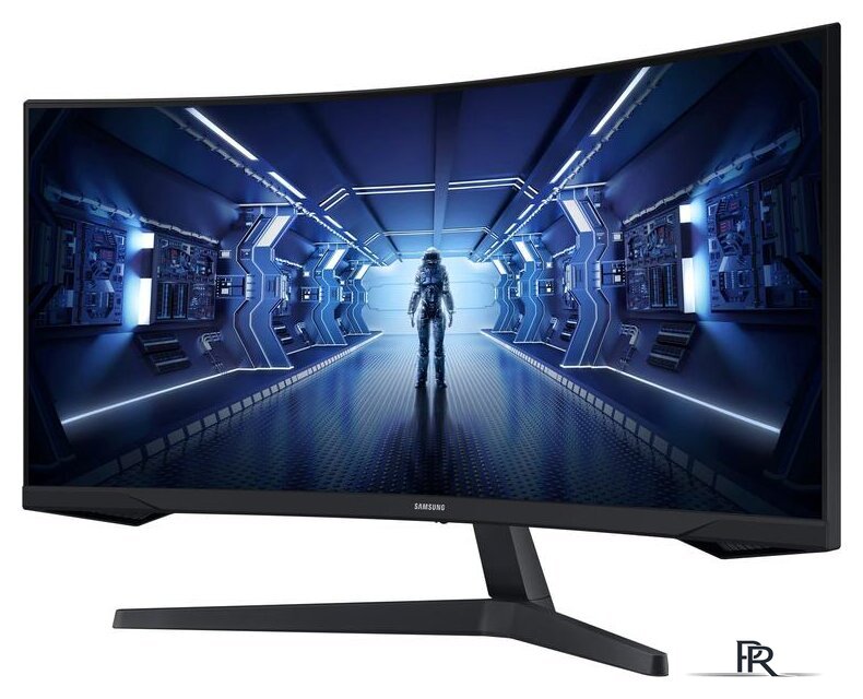 Игровой монитор Samsung Odyssey G5 LC34G55TWWIXCI - Изображение №3 — Интернет-магазин ПроЗаказ