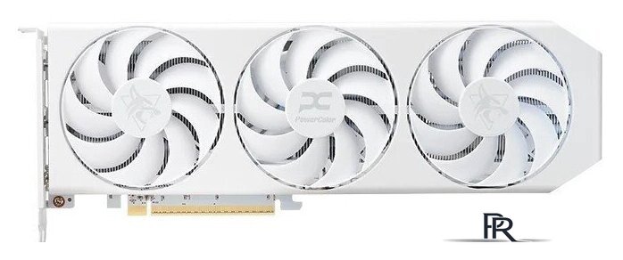 Видеокарта PowerColor Hellhound Spectral White AMD Radeon RX 9060 XT 16GB GDDR6 RX9060XT 16G-L/OC/WHITE - Изображение №2 — Интернет-магазин ПроЗаказ