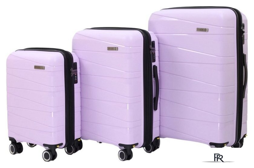 Чемодан-спиннер Pride РР-201 (S, сиреневый) - Изображение №10 — Интернет-магазин ПроЗаказ