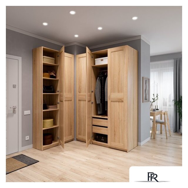 Шкаф распашной Mio Tesoro Макс 2 двери 2.06.01.030.3 (дуб сонома) - Изображение №4 — Интернет-магазин ПроЗаказ