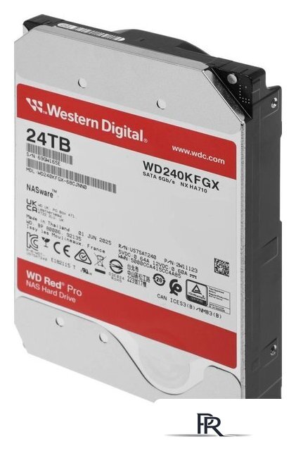Жесткий диск WD Red Pro 24TB WD240KFGX - Изображение №2 — Интернет-магазин ПроЗаказ