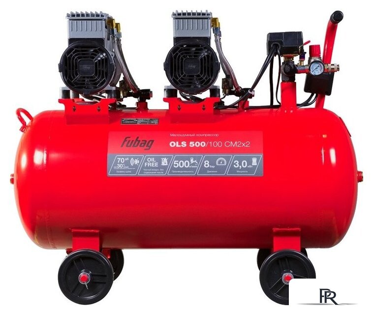 Компрессор Fubag OLS 500/100 CM2х2 646075 - Изображение №4 — Интернет-магазин ПроЗаказ