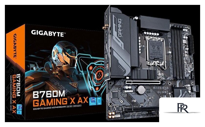 Материнская плата Gigabyte B760M Gaming X AX (rev. 1.x) - Изображение №2 — Интернет-магазин ПроЗаказ