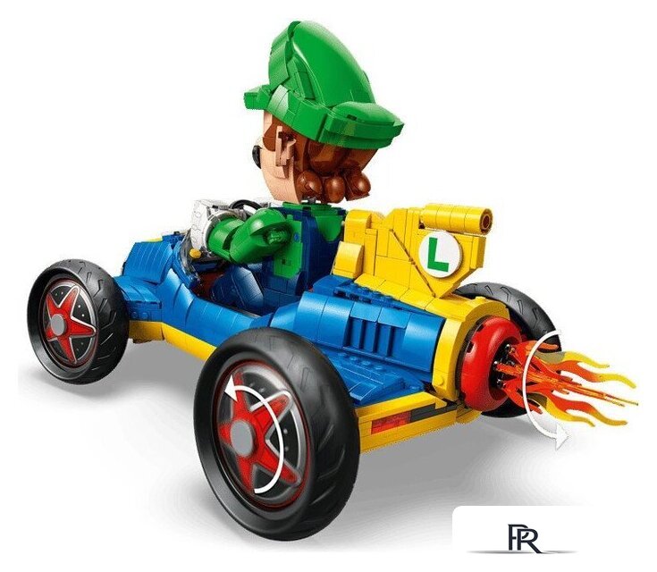 Конструктор LEGO Super Mario 72050 Mario Kart Luigi & Mach 8 - Изображение №3 — Интернет-магазин ПроЗаказ
