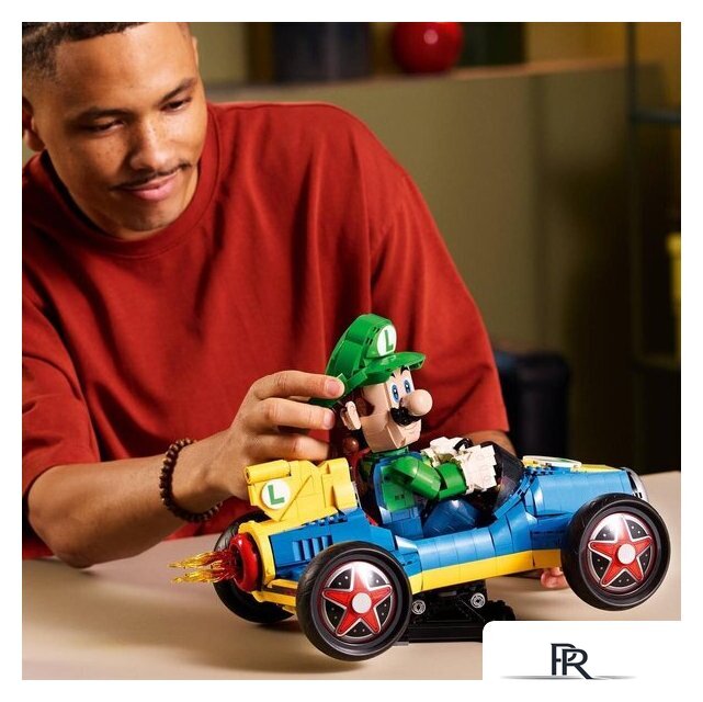 Конструктор LEGO Super Mario 72050 Mario Kart Luigi & Mach 8 - Изображение №5 — Интернет-магазин ПроЗаказ