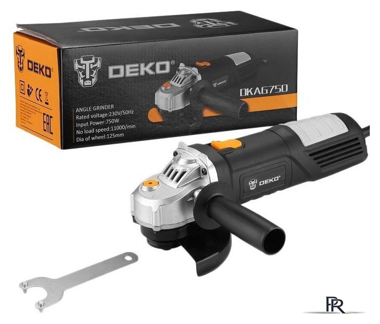 Угловая шлифмашина Deko DKAG750 (без кейса) - Изображение №1 — Интернет-магазин ПроЗаказ
