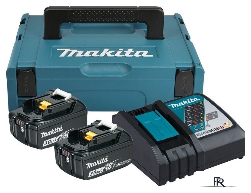 Аккумулятор Makita 197952-5 (18В/2x3 Ah + 7.2-18В + кейс) - Изображение №1 — Интернет-магазин ПроЗаказ