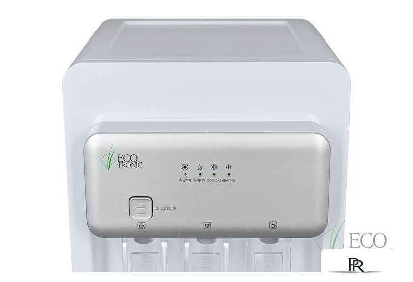 Кулер для воды Ecotronic K43-LXE (белый/серебристый) - Изображение №5 — Интернет-магазин ПроЗаказ