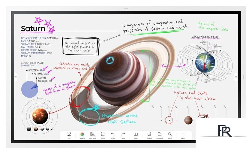 Интерактивная панель Samsung Flip Chart WM55B LH55WMBWBGCXCI - Изображение №1 — Интернет-магазин ПроЗаказ