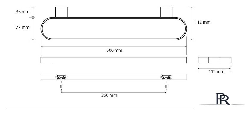 Держатель для полотенца Bemeta Organic 157104401 - Изображение №2 — Интернет-магазин ПроЗаказ