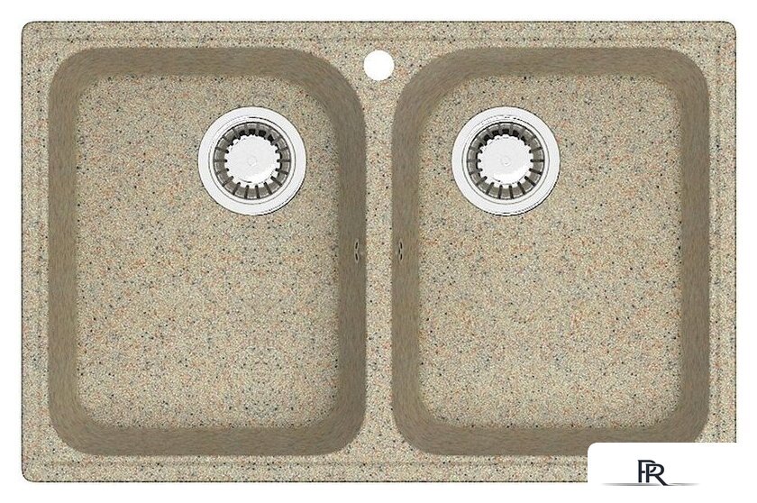 Кухонная мойка Berge BR-7322 (песочный) - Изображение №1 — Интернет-магазин ПроЗаказ