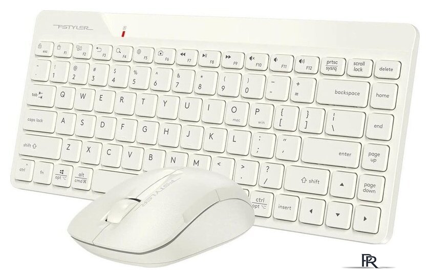 Офисный набор A4Tech Fstyler FG2200 Air2 (бежевый) - Изображение №4 — Интернет-магазин ПроЗаказ
